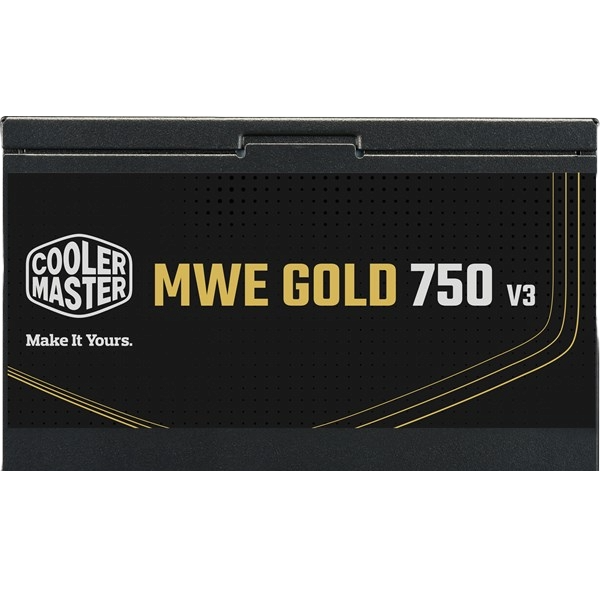 750W Cooler Master MWE Gold V3 ATX3.1 80 Plus Gold PSU - MPE-7506